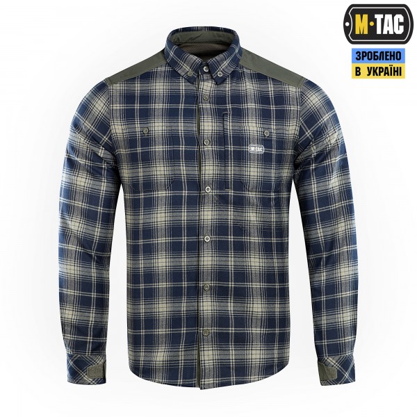 M-Tac рубашка Redneck Shirt Olive/Navy Blue - 20072001 M-Tac рубашка Redneck Shirt Olive/Navy Blue - 20072001