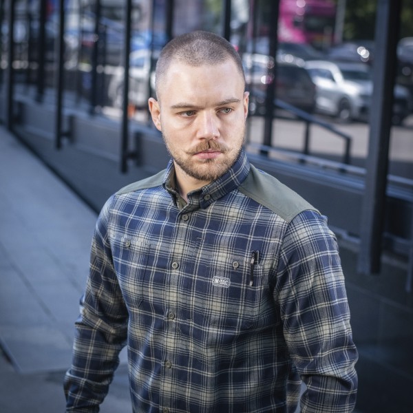 M-Tac рубашка Redneck Shirt Olive/Navy Blue - 20072001 M-Tac рубашка Redneck Shirt Olive/Navy Blue - 20072001