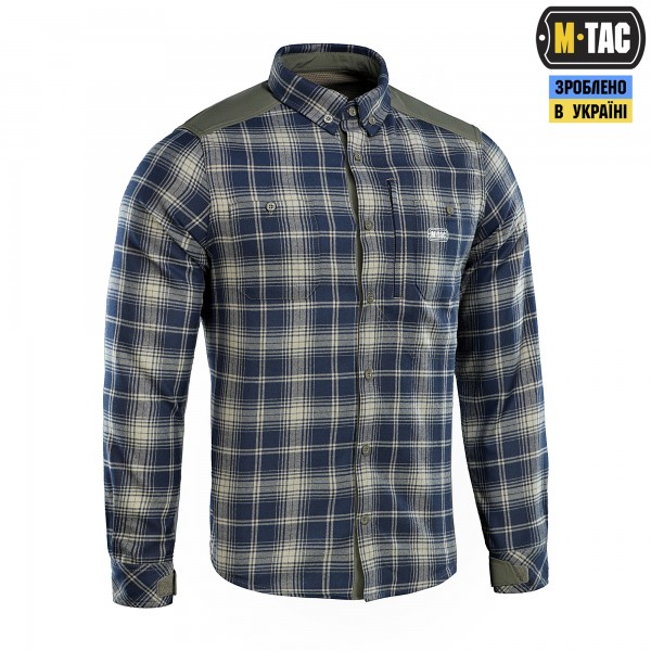 M-Tac рубашка Redneck Shirt Olive/Navy Blue - 20072001 M-Tac рубашка Redneck Shirt Olive/Navy Blue - 20072001