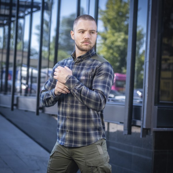 M-Tac рубашка Redneck Shirt Olive/Navy Blue - 20072001 M-Tac рубашка Redneck Shirt Olive/Navy Blue - 20072001