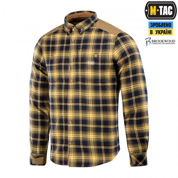 M-Tac рубашка Redneck Shirt Navy Blue/Yellow - 20072015