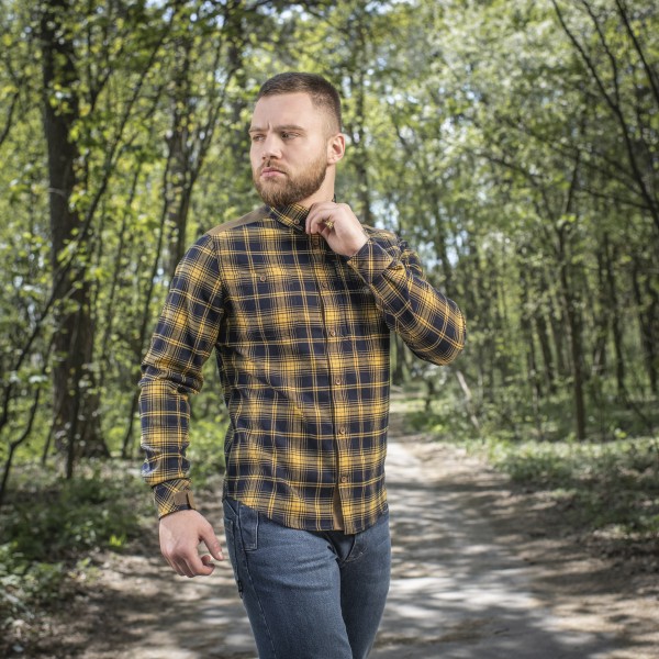 M-Tac рубашка Redneck Shirt Navy Blue/Yellow - 20072015 M-Tac рубашка Redneck Shirt Navy Blue/Yellow - 20072015