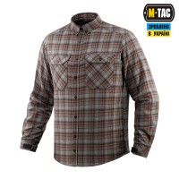 M-Tac сорочка Lumberjack Merino Cold Weather Gray/Brown