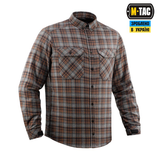 M-Tac рубашка Lumberjack Merino Cold Weather Grey/Brown - 20102011 M-Tac рубашка Lumberjack Merino Cold Weather Grey/Brown - 20102011