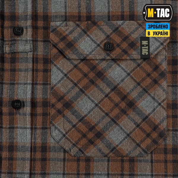 M-Tac рубашка Lumberjack Merino Cold Weather Grey/Brown - 20102011 M-Tac рубашка Lumberjack Merino Cold Weather Grey/Brown - 20102011