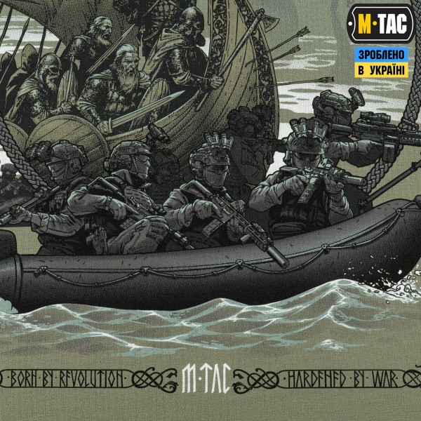 M-Tac кофта Hoodie Драккар Light Olive - 20109038