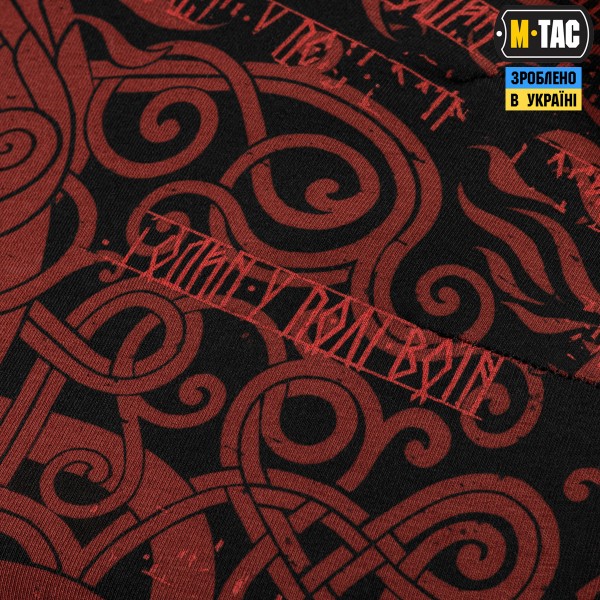 M-Tac кофта Hoodie Один в полі воїн Oversize Hard Black - 20116002