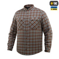 M-Tac рубашка Lumberjack Cotton Shirt Brown/Grey