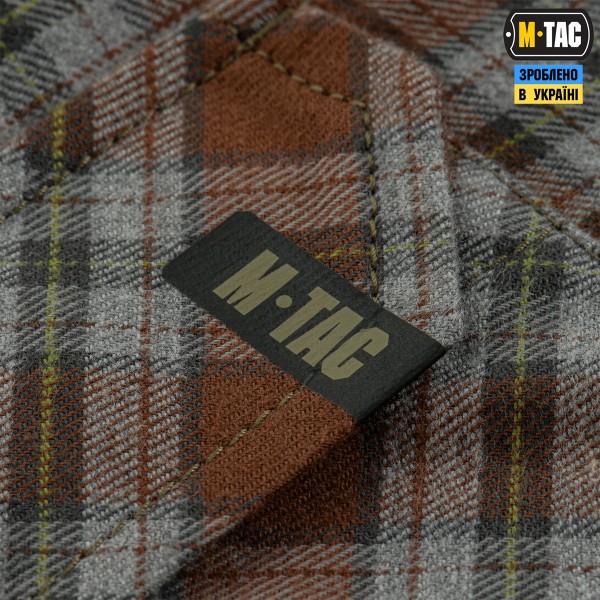 M-Tac сорочка Lumberjack Cotton Shirt Brown/Grey - 20118011