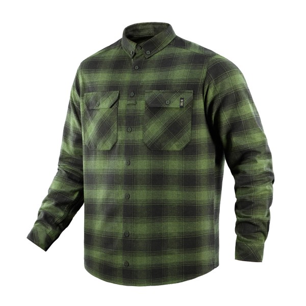 M-Tac сорочка Lumberjack Cotton Shirt Olive/Black - 20118102-M/R