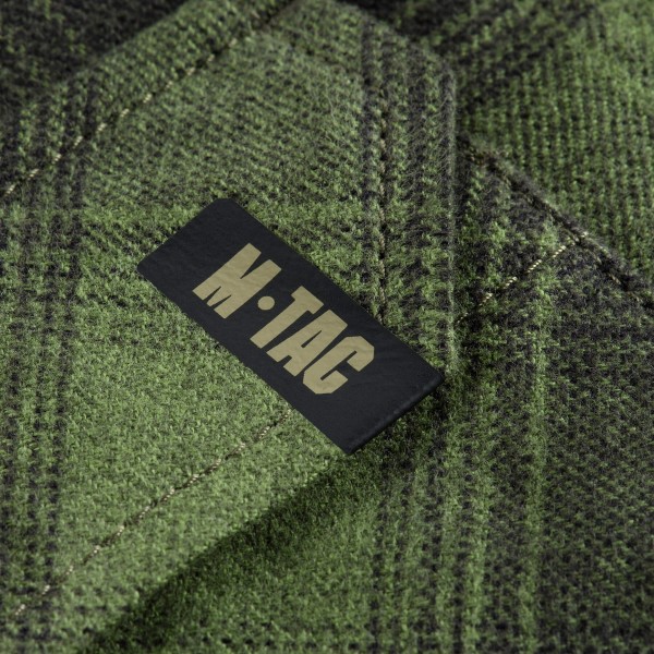 M-Tac сорочка Lumberjack Cotton Shirt Olive/Black - 20118102-M/R
