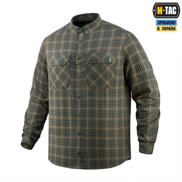 M-Tac сорочка Lumberjack Cotton Shirt Black/МС - 20134208-M/R
