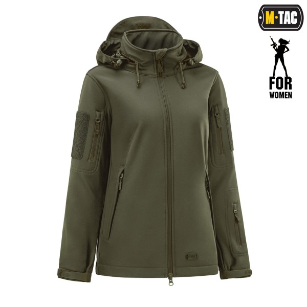 M-Tac куртка Soft Shell Lady Olive - 20206001-2XS M-Tac куртка Soft Shell Lady Olive - 20206001-2XS