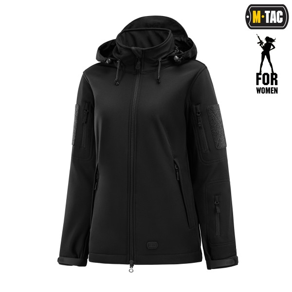 M-Tac куртка Soft Shell Lady Black - 20206002-2XS