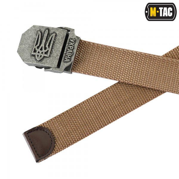 M-Tac ремень с Тризубом (тип 2) Coyote - 20410805