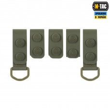M-Tac крепления на тактический ремень (5 шт) Ranger Green