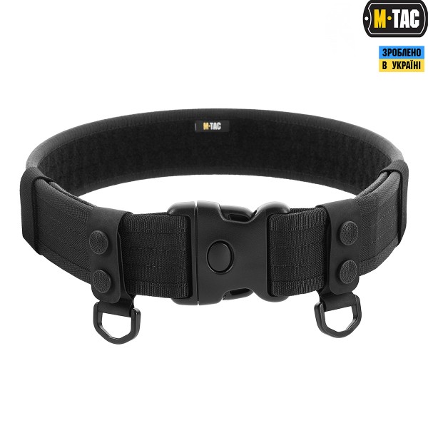 M-Tac кріплення з D-кільцем на тактичний ремінь (2 шт) Black - 20426002 M-Tac кріплення з D-кільцем на тактичний ремінь (2 шт) Black - 20426002