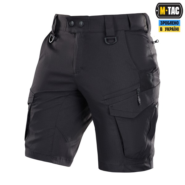M-Tac шорты Aggressor Summer Flex Black - 20472002-S