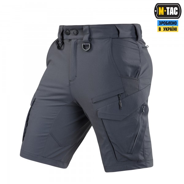 M-Tac шорты Aggressor Summer Flex Dark Grey - 20472012-L