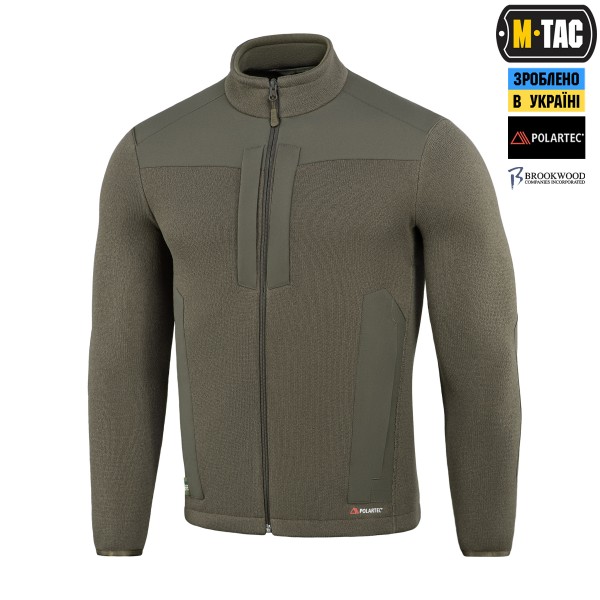 M-Tac кофта Senator Fleece Polartec Dark Olive - 20477048