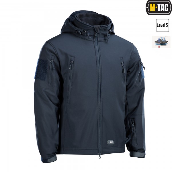 M-Tac куртка Soft Shell с подстежкой Dark Navy Blue - 20501015 M-Tac куртка Soft Shell с подстежкой Dark Navy Blue - 20501015