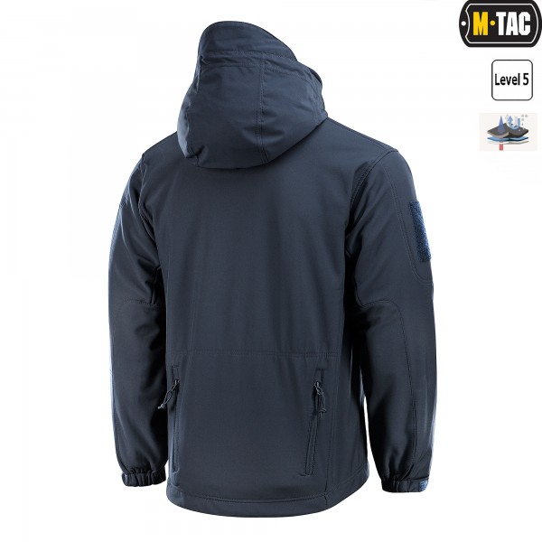 M-Tac куртка Soft Shell с подстежкой Dark Navy Blue - 20501015 M-Tac куртка Soft Shell с подстежкой Dark Navy Blue - 20501015