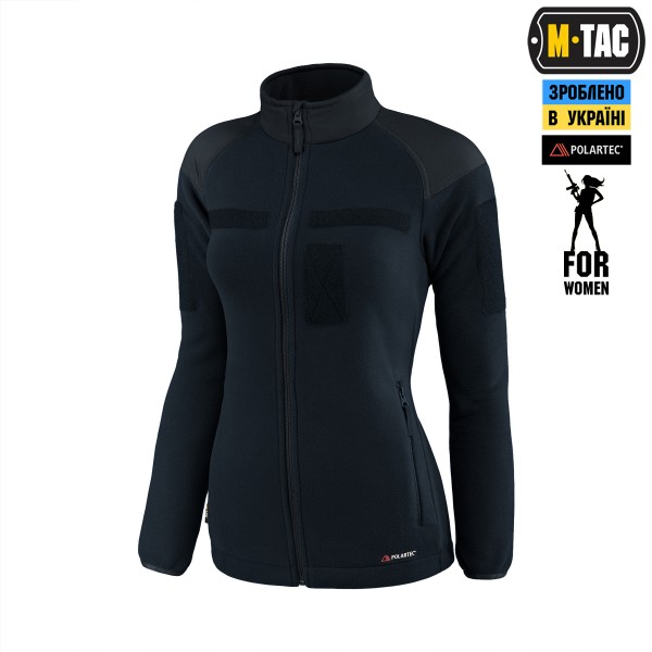 M-Tac куртка Combat Fleece Polartec Jacket Lady Dark Navy Blue - 20505015-L/R