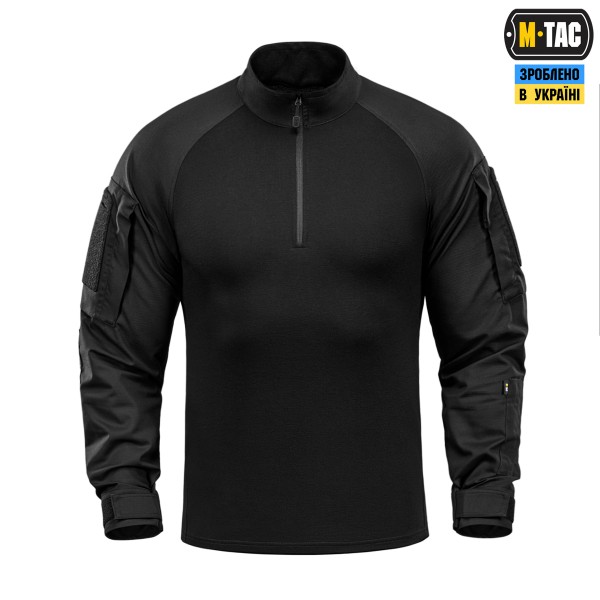 M-Tac сорочка бойова літня Gen.II Piquet Black - 20508002-XS/R