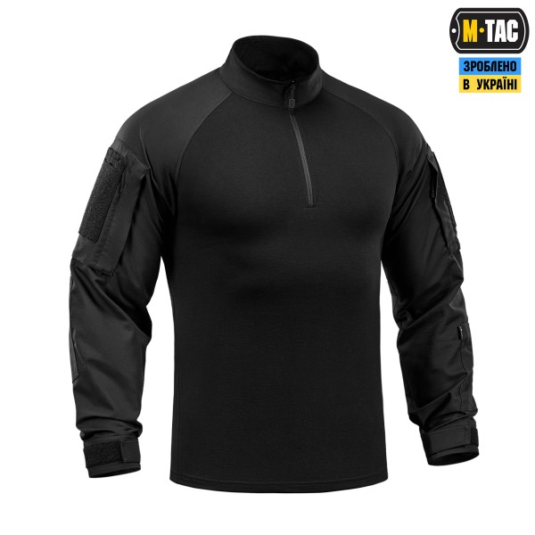M-Tac сорочка бойова літня Gen.II Piquet Black - 20508002-XS/R