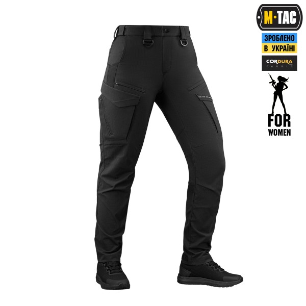 M-Tac штани Aggressor Summer Flex Lady Black - 20509002-28/32 M-Tac штани Aggressor Summer Flex Lady Black - 20509002-28/32