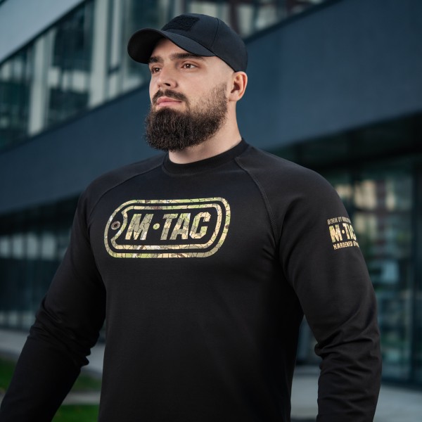M-Tac реглан Logo Black - 20511002