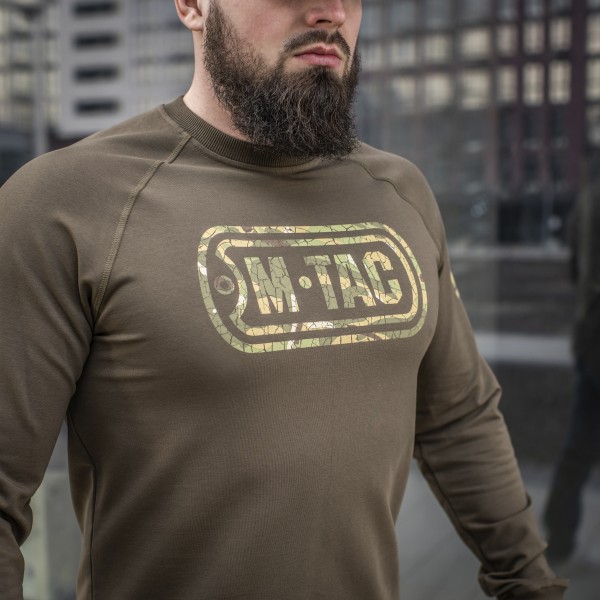 M-Tac реглан Logo Dark Olive - 20511048