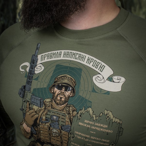 M-Tac реглан Заповіді стрільця Light Olive - 20516038