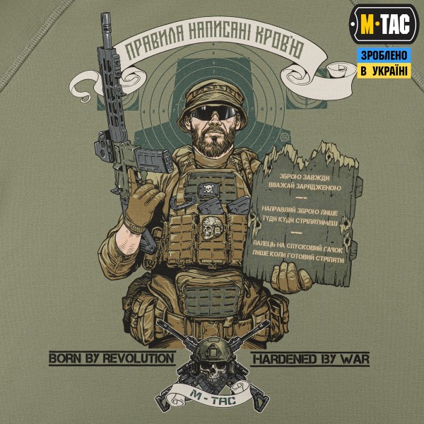 M-Tac реглан Заповіді стрільця Light Olive - 20516038