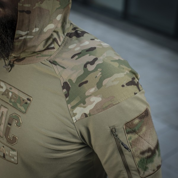 M-Tac кофта Hoodie Combat Multicam/Tan - 20520083 M-Tac кофта Hoodie Combat Multicam/Tan - 20520083