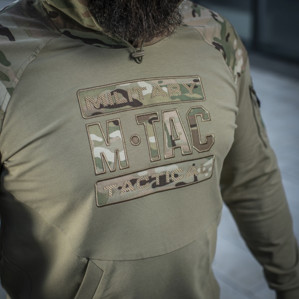 M-Tac кофта Hoodie Combat Multicam/Tan - 20520083 M-Tac кофта Hoodie Combat Multicam/Tan - 20520083