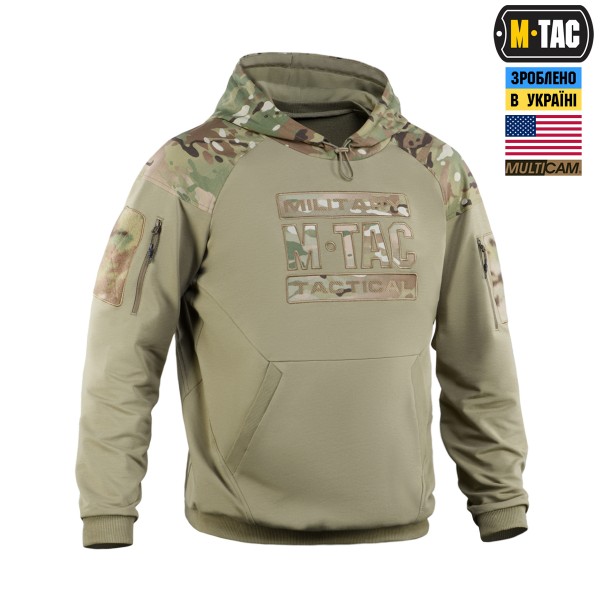 M-Tac кофта Hoodie Combat Multicam/Tan - 20520083 M-Tac кофта Hoodie Combat Multicam/Tan - 20520083