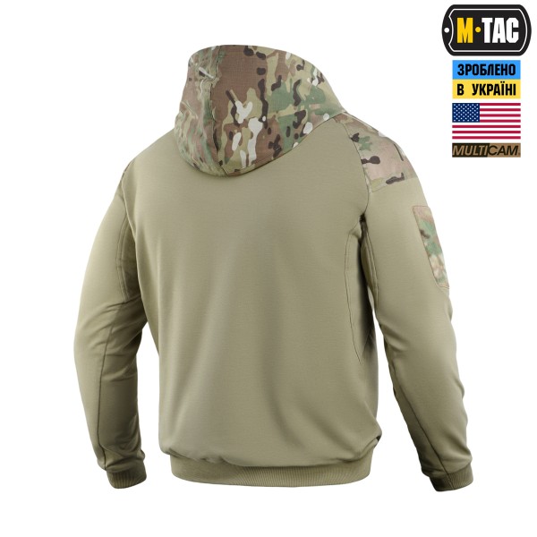 M-Tac кофта Hoodie Combat Multicam/Tan - 20520083 M-Tac кофта Hoodie Combat Multicam/Tan - 20520083