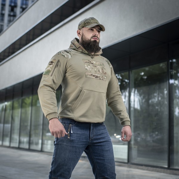 M-Tac кофта Hoodie Combat Multicam/Tan - 20520083 M-Tac кофта Hoodie Combat Multicam/Tan - 20520083