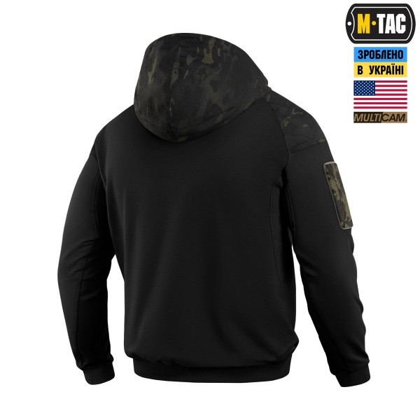 M-Tac кофта Hoodie Combat Black Multicam - 20520208 M-Tac кофта Hoodie Combat Black Multicam - 20520208