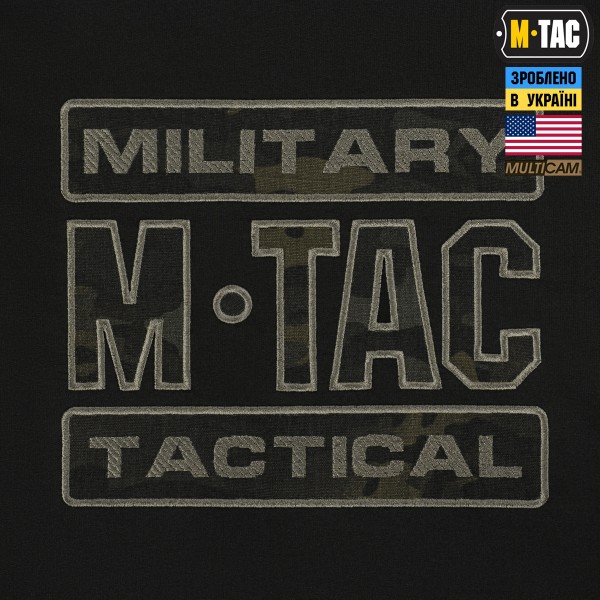 M-Tac кофта Hoodie Combat Black Multicam - 20520208 M-Tac кофта Hoodie Combat Black Multicam - 20520208