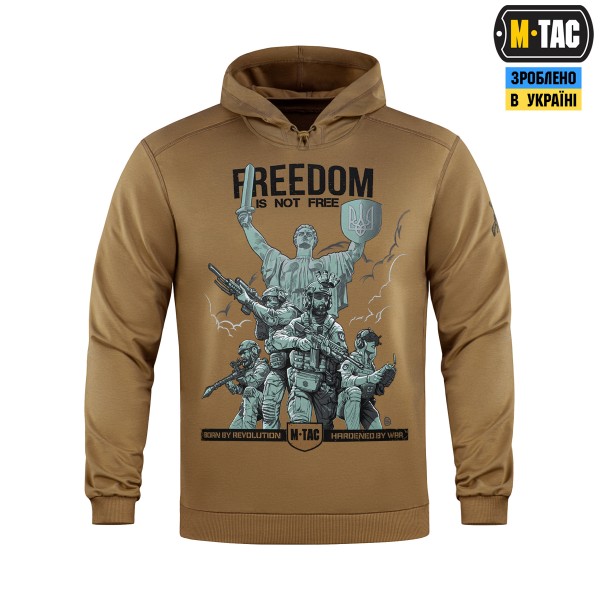 M-Tac кофта Hoodie Freedom Coyote Brown - 20539017 M-Tac кофта Hoodie Freedom Coyote Brown - 20539017