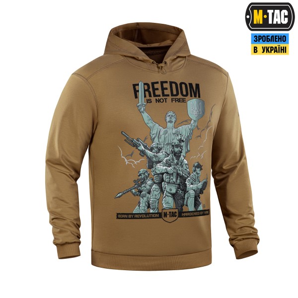 M-Tac кофта Hoodie Freedom Coyote Brown - 20539017 M-Tac кофта Hoodie Freedom Coyote Brown - 20539017