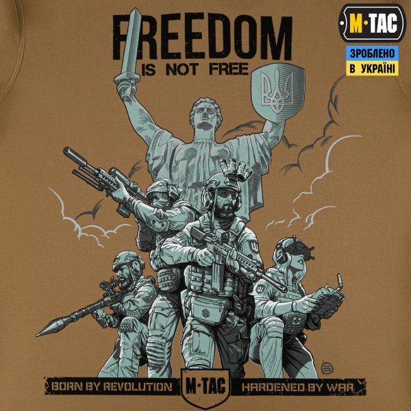 M-Tac кофта Hoodie Freedom Coyote Brown - 20539017 M-Tac кофта Hoodie Freedom Coyote Brown - 20539017