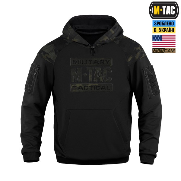 M-Tac кофта Hoodie Combat Black Edition Black Multicam - 20544208 M-Tac кофта Hoodie Combat Black Edition Black Multicam - 20544208