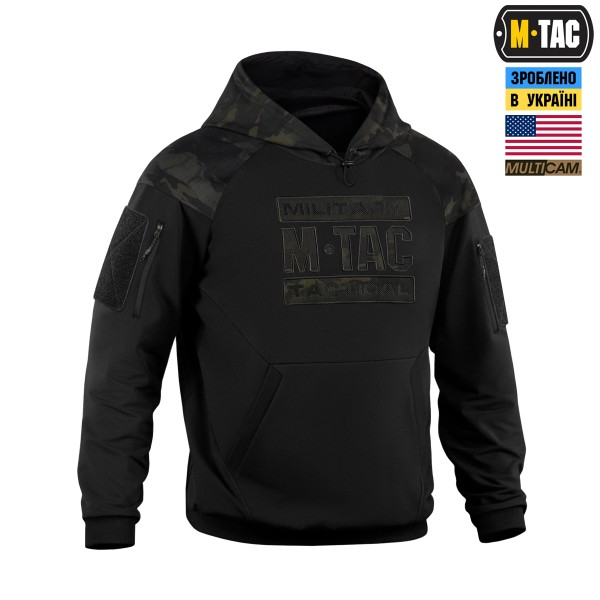 M-Tac кофта Hoodie Combat Black Edition Black Multicam - 20544208 M-Tac кофта Hoodie Combat Black Edition Black Multicam - 20544208