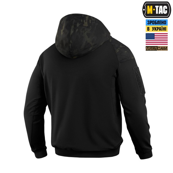 M-Tac кофта Hoodie Combat Black Edition Black Multicam - 20544208 M-Tac кофта Hoodie Combat Black Edition Black Multicam - 20544208