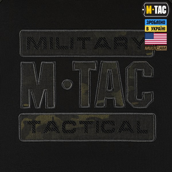 M-Tac кофта Hoodie Combat Black Edition Black Multicam - 20544208 M-Tac кофта Hoodie Combat Black Edition Black Multicam - 20544208