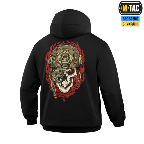 M-Tac кофта Hoodie Worn to the bone Oversize Hard Black - 20554002 M-Tac кофта Hoodie Worn to the bone Oversize Hard Black - 20554002