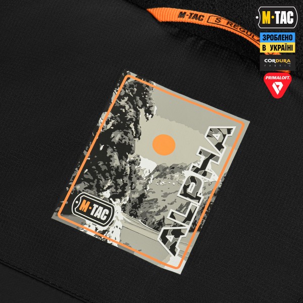 M-Tac куртка зимняя Alpha Basic Primaloft Black - 20562002-3XL/R